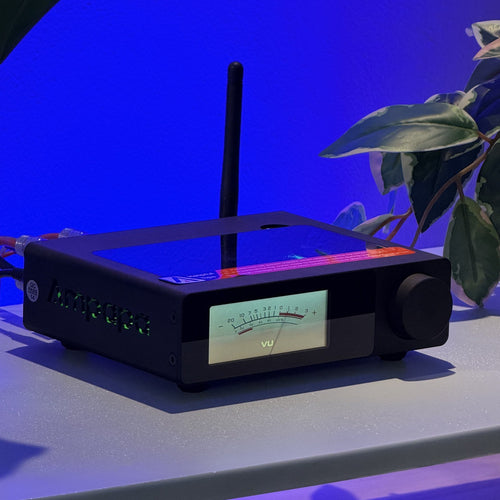 Ampapa D1, amplificador Bluetooth TPA3255 con VU meter digital