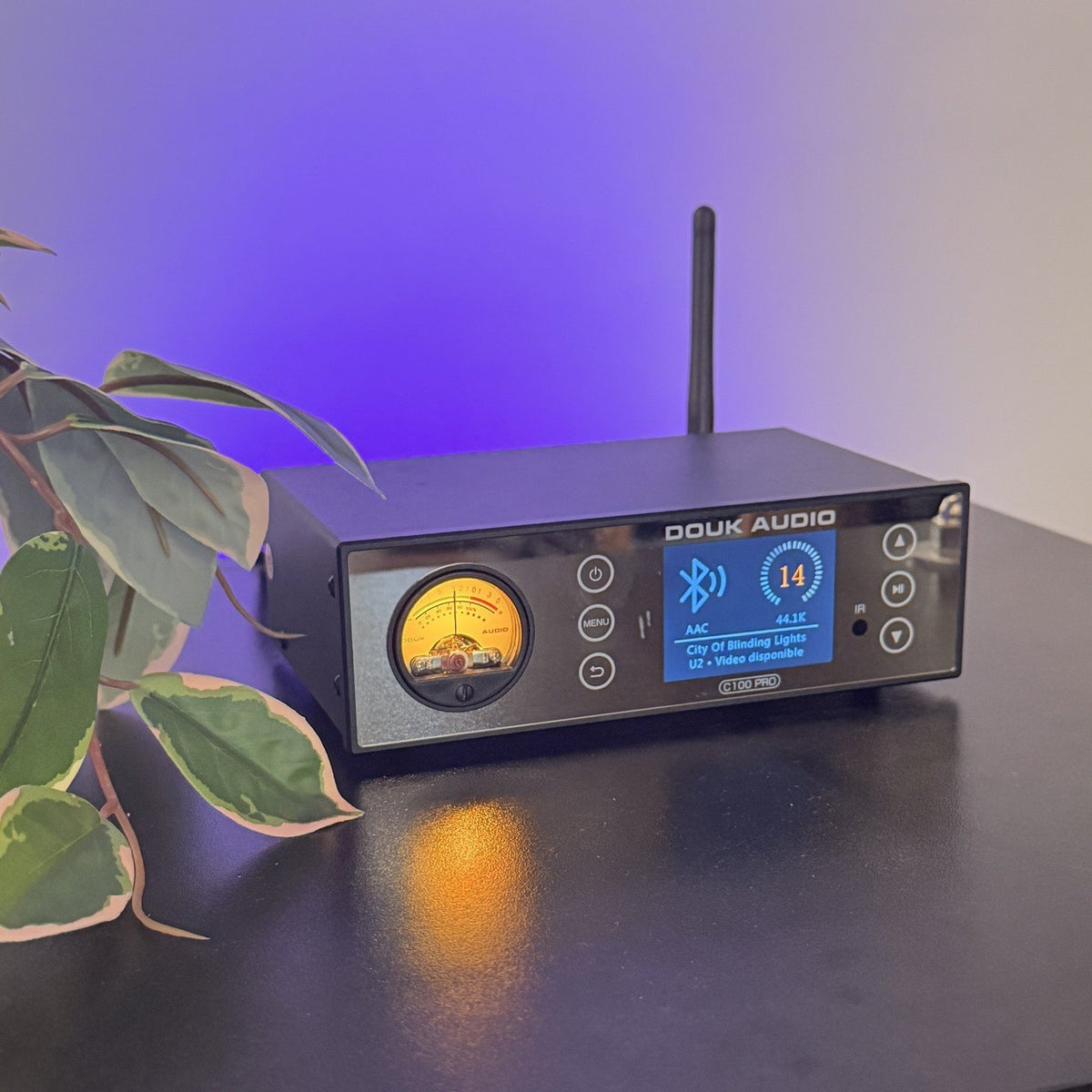 Reproductor digital C100 PRO en ambiente de hogar