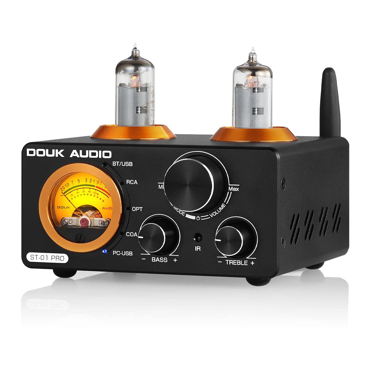 Amplificador ST-01 PRO con válvulas, Bluetooth y control de tono