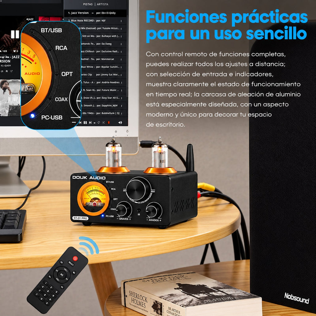 ST-01 PRO con control remoto y funciones prácticas